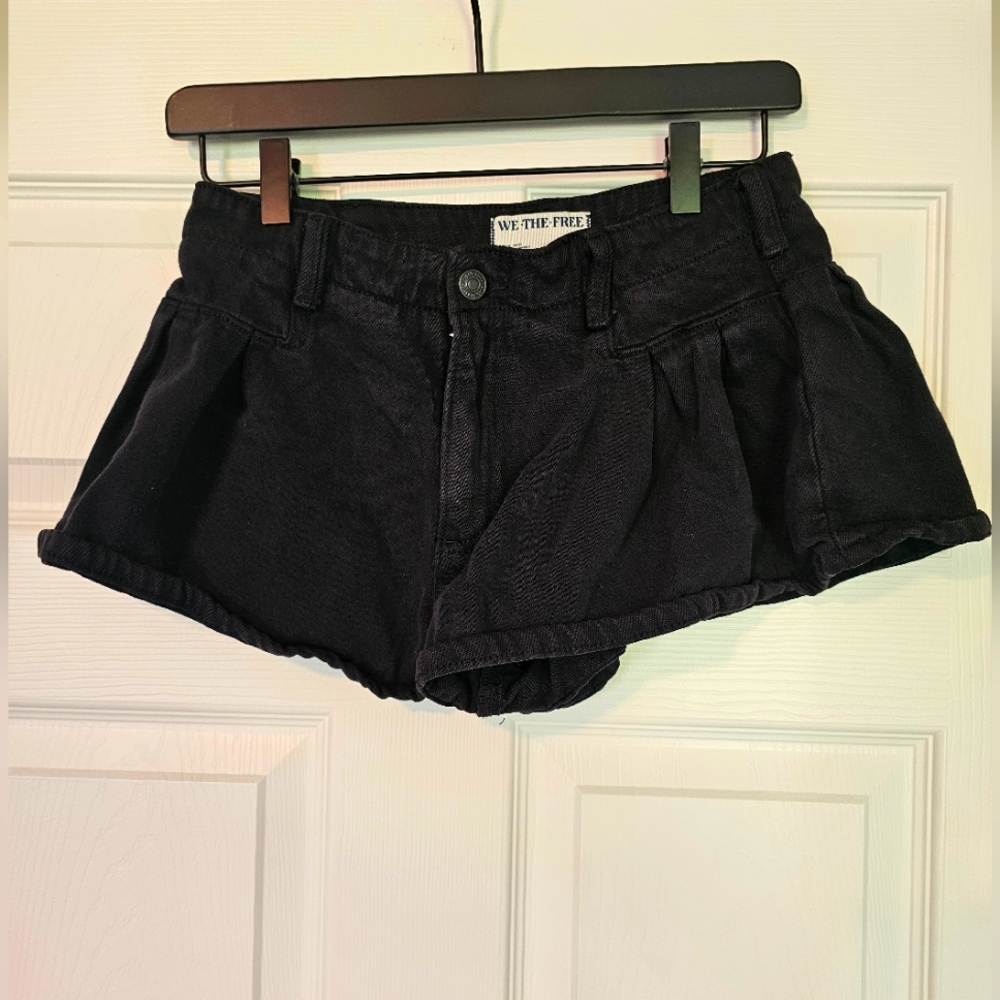 We The Free Dark Jean Shorts